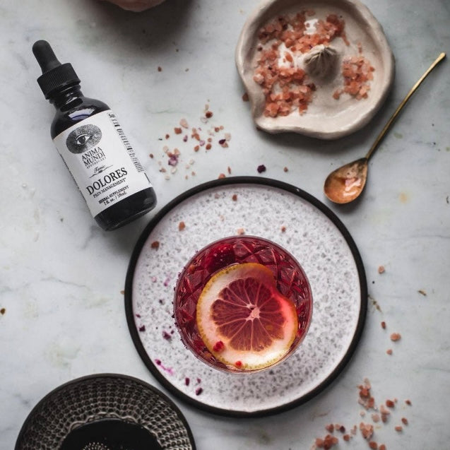 Dolores Tonic - PAIN MANAGEMENT - Botanical Analgesics - 2 oz - by Anima Mundi - The Hippie Farmer