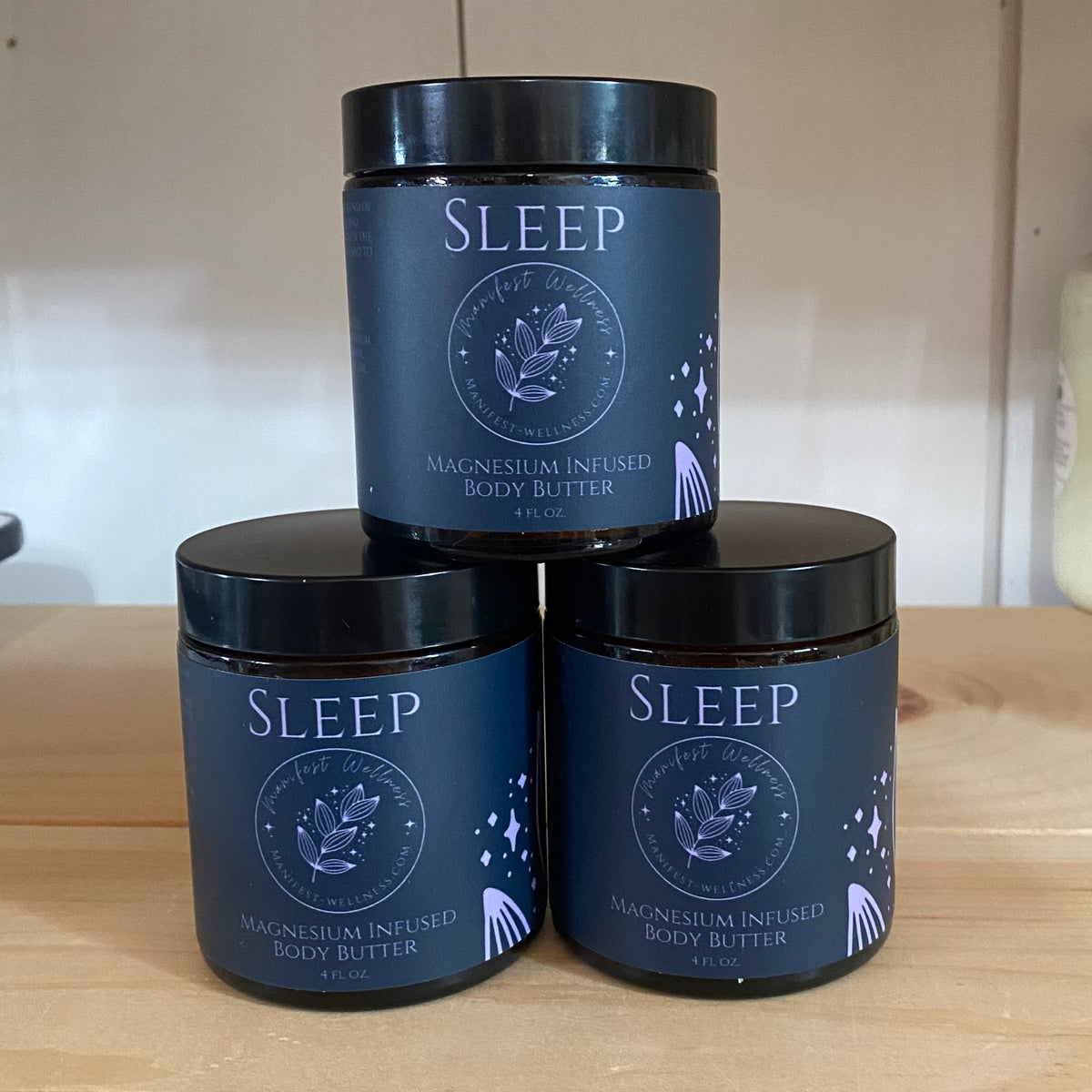 SLEEP Magnesium Infused Body Butter by Manifest Wellness The