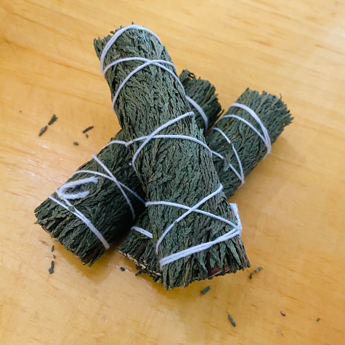 Smudging Bundles - Chakra Sage, White Sage, Juniper or Yerba Santa - The Hippie Farmer