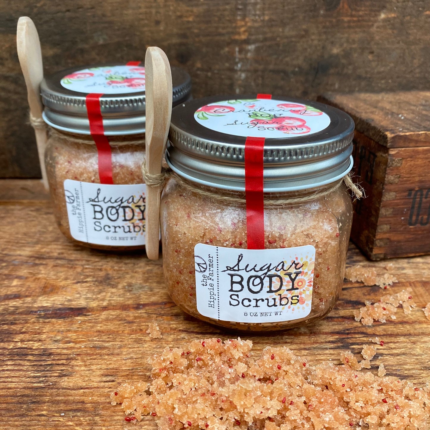 Sugar Body Scrub - Cranberry Bog - The Hippie Farmer