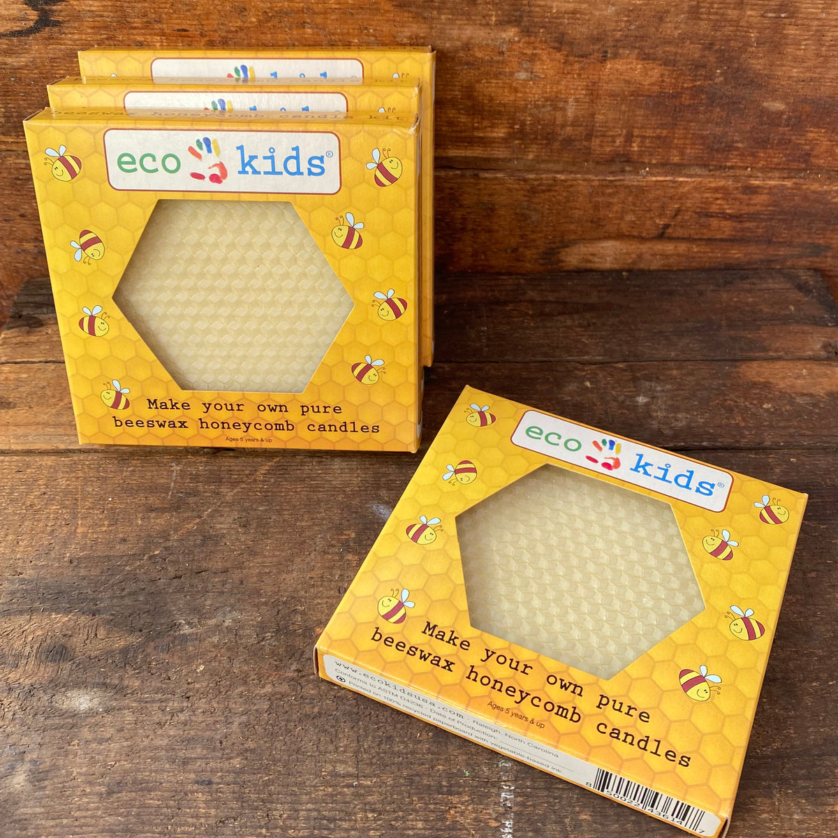 Eco-Kids Beeswax Honeycomb Candle Kit