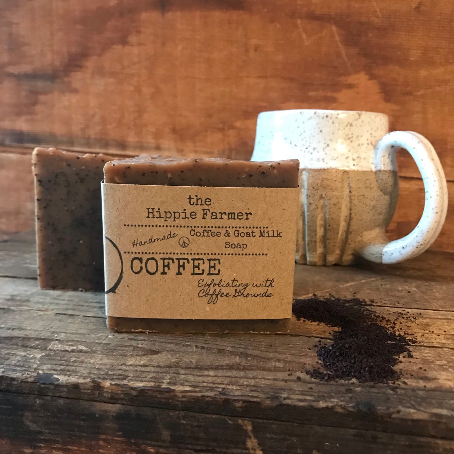 Goat Milk Soap - Coffee - The Hippie Farmer