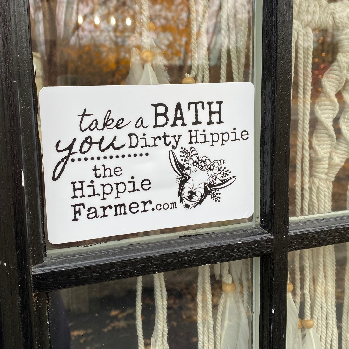 Custom Hippie Farmer Stickers - For Car, Computers or anywhere! - 3 Options - The Hippie Farmer