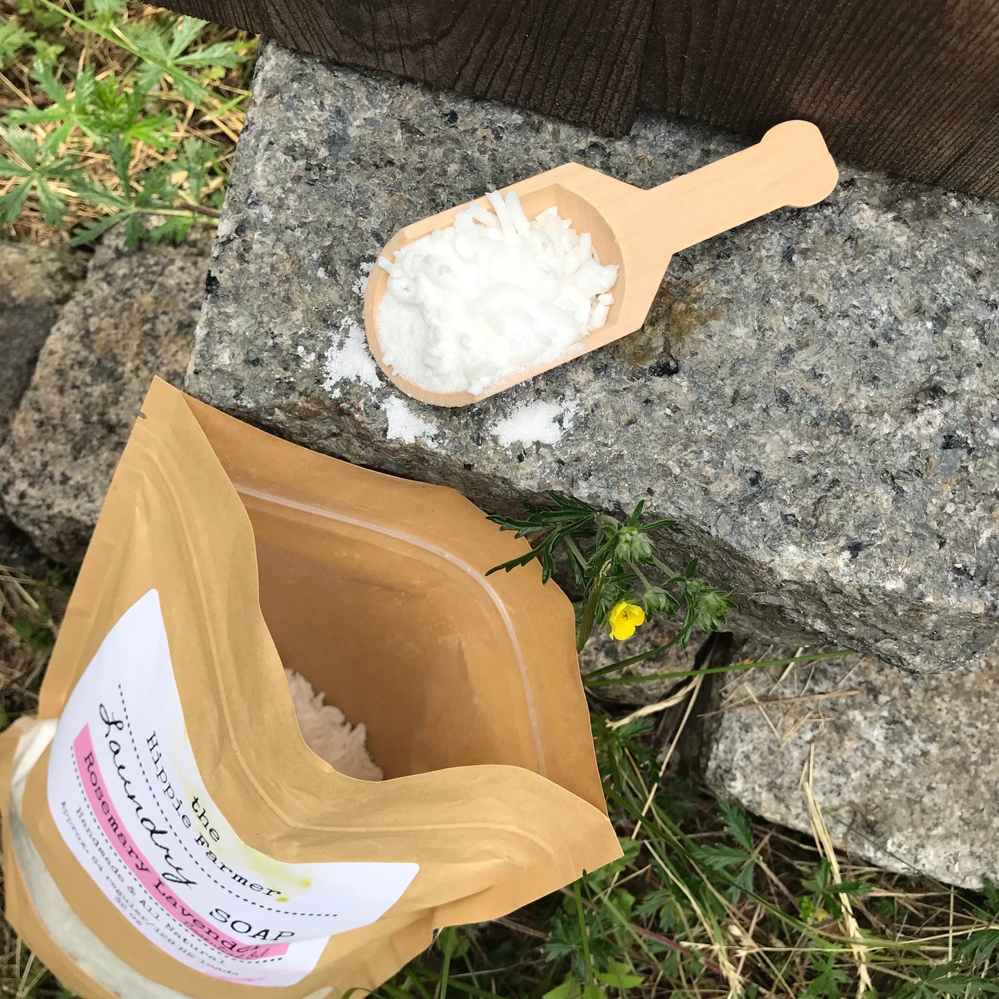 Handmade Laundry Soap - Lemongrass, Rosemary Lavender, or Unscented - The Hippie Farmer