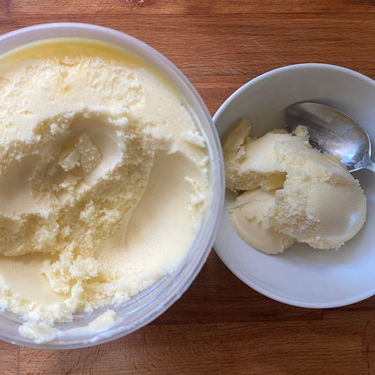 Raw Goat Milk Ice Cream