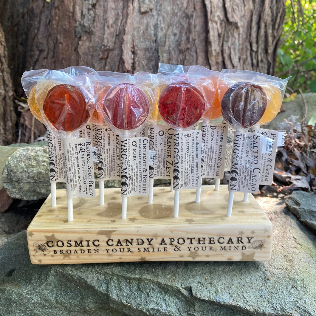 Plants & Planets Lollipops - Cosmic Candy Apothecary- Assorted Flavors - by VirgoMoon
