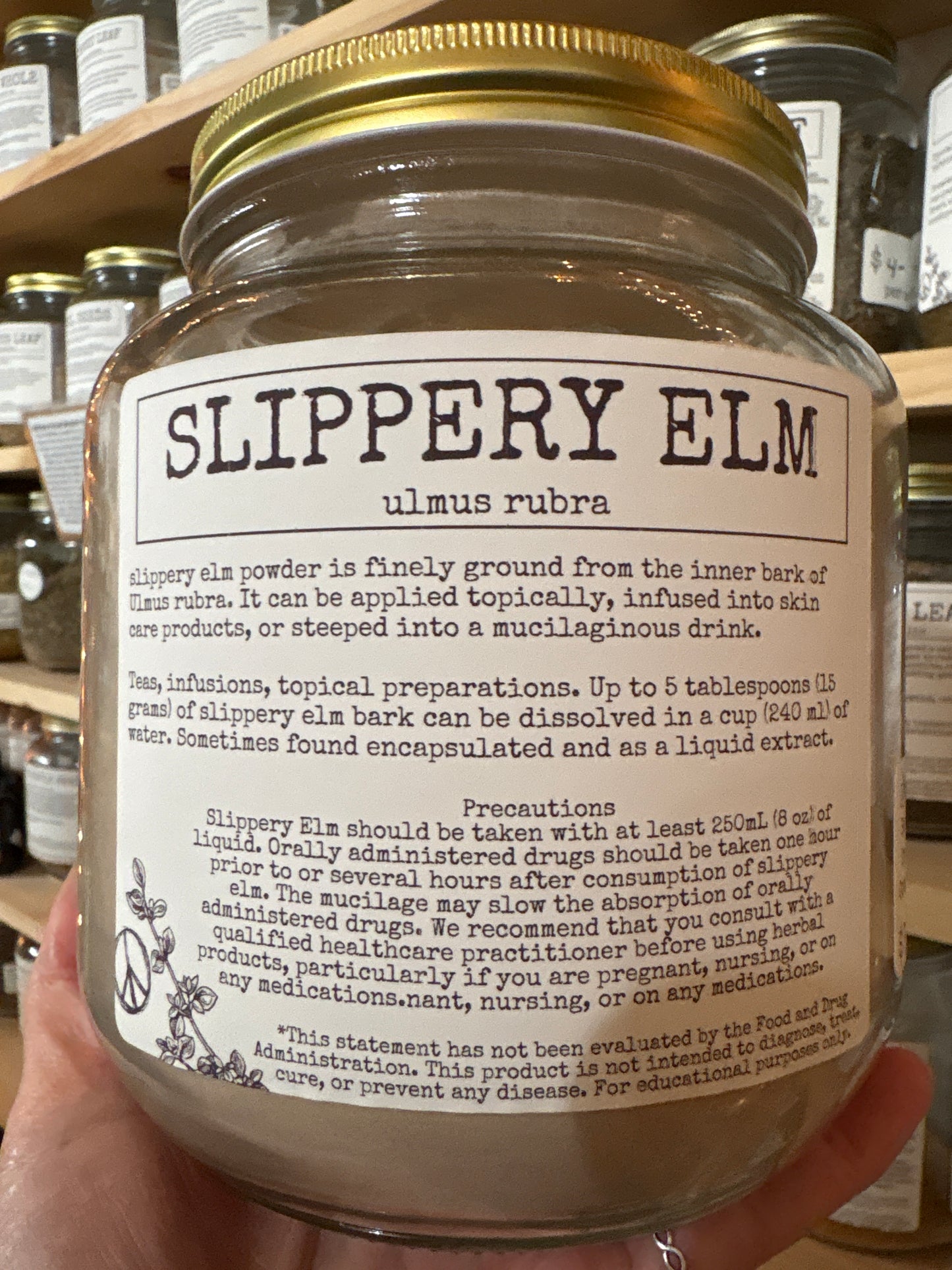 Loose Leaf Herbs - per half oz - Organic