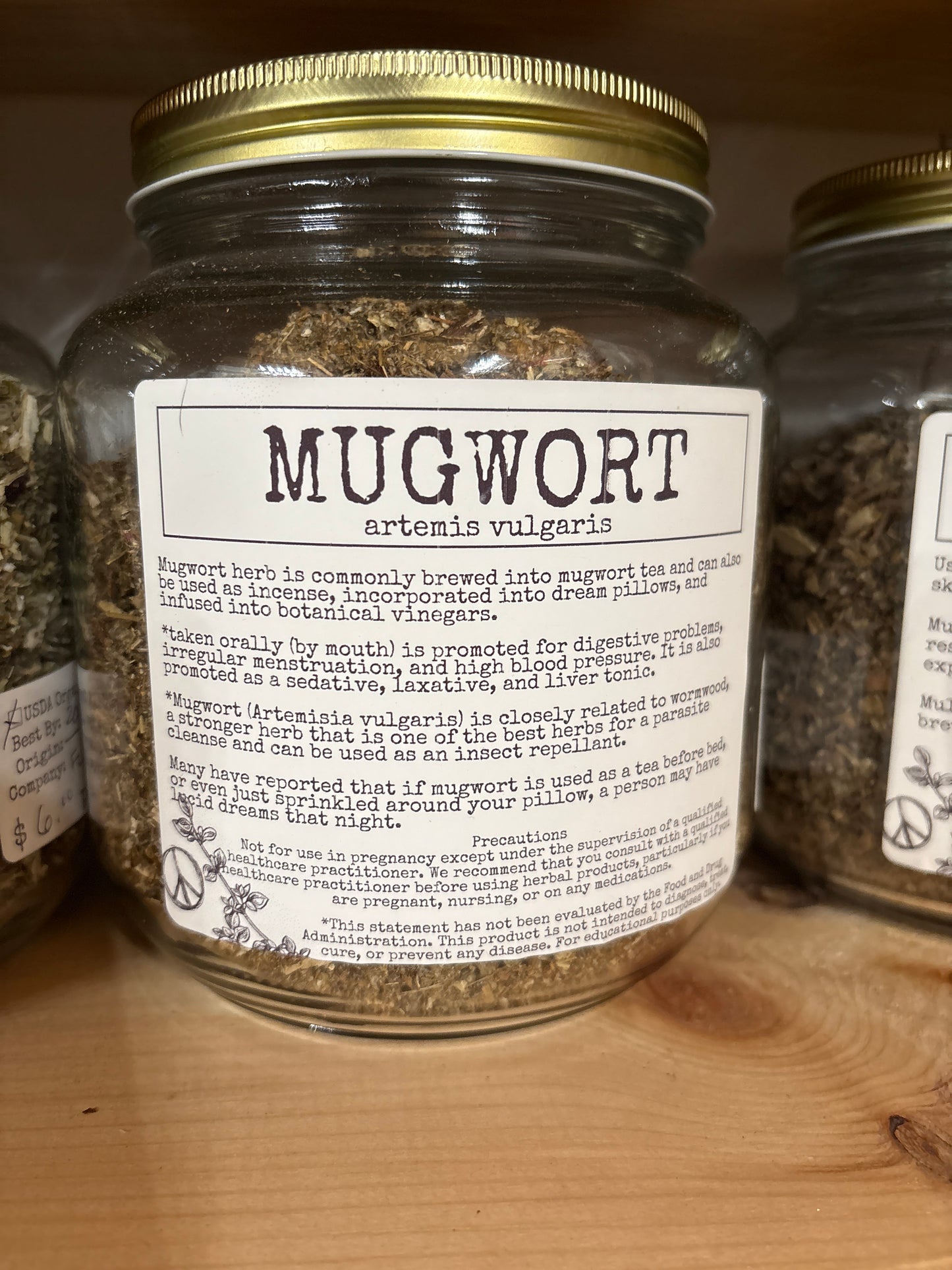Loose Leaf Herbs - per half oz - Organic