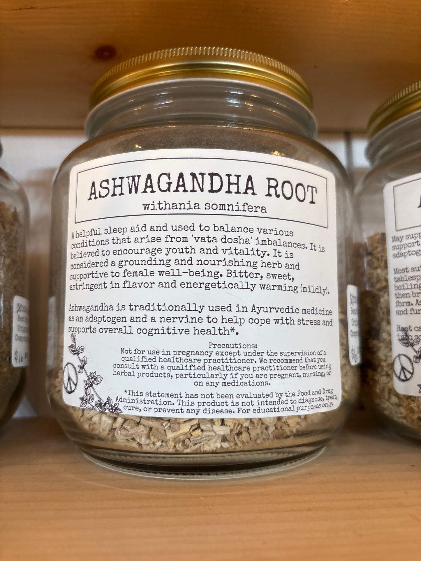 Loose Leaf Herbs - per half oz - Organic