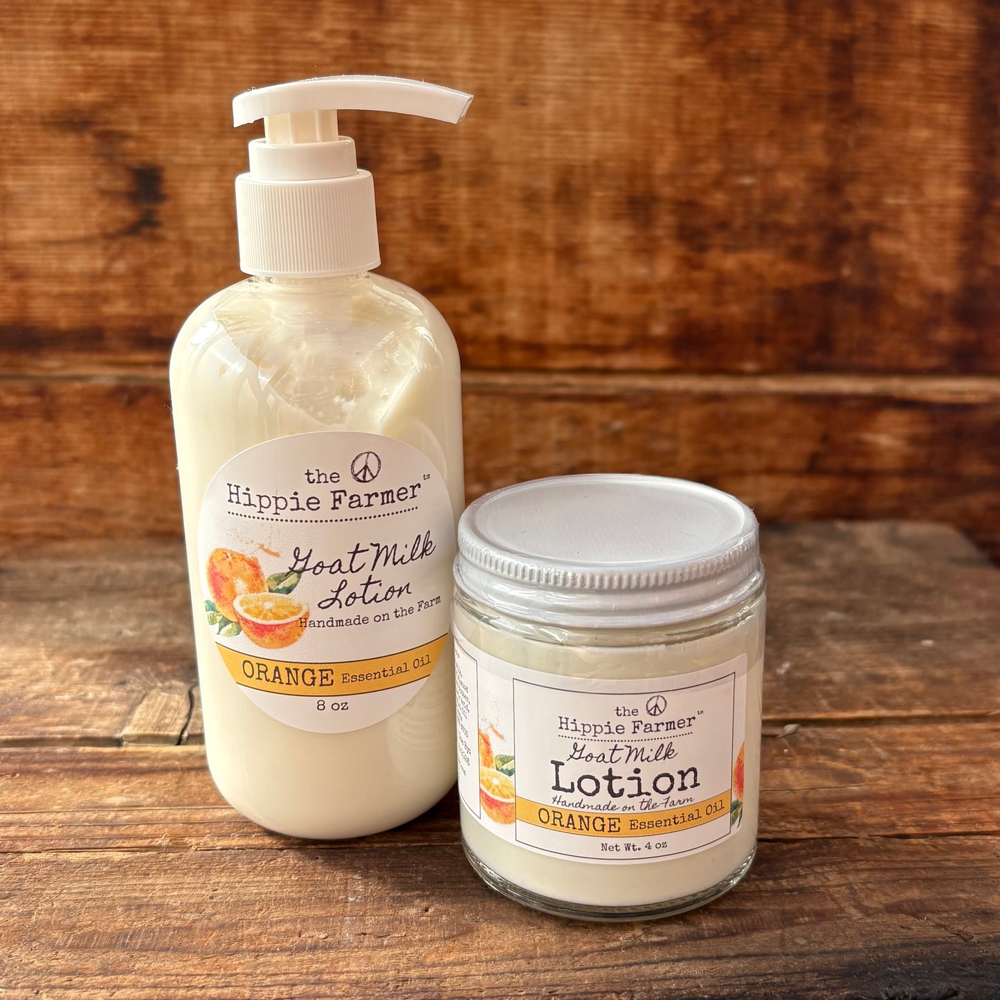Goat Milk Lotion - Orange Essential Oil