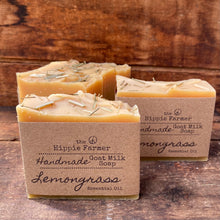 Load image into Gallery viewer, Goat Milk Soap - Lemongrass Essential Oil