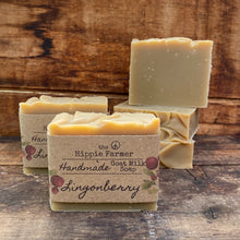 Load image into Gallery viewer, Lingonberry - Fall 2023 Goat Milk Soap - 4.5oz