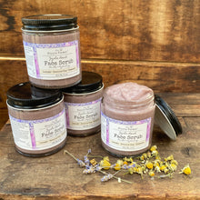 Load image into Gallery viewer, Jojoba Bead Face Scrub - Lavender, Brazilian Clay &amp; Chamomile - 4oz