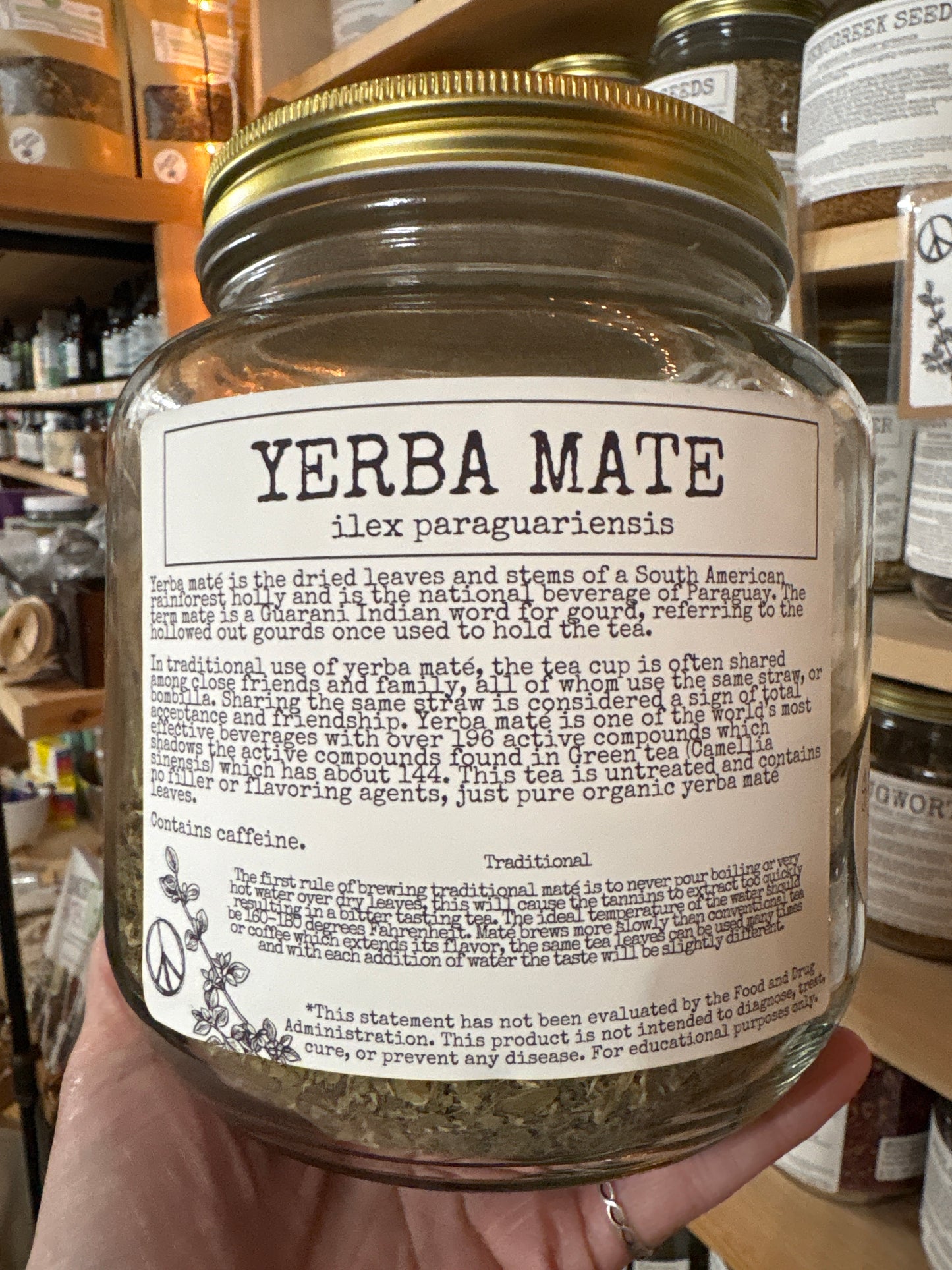 Loose Leaf Herbs - per half oz - Organic