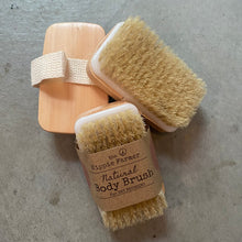 Load image into Gallery viewer, Natural Body Brush - for Dry Brushing - Boar Hair