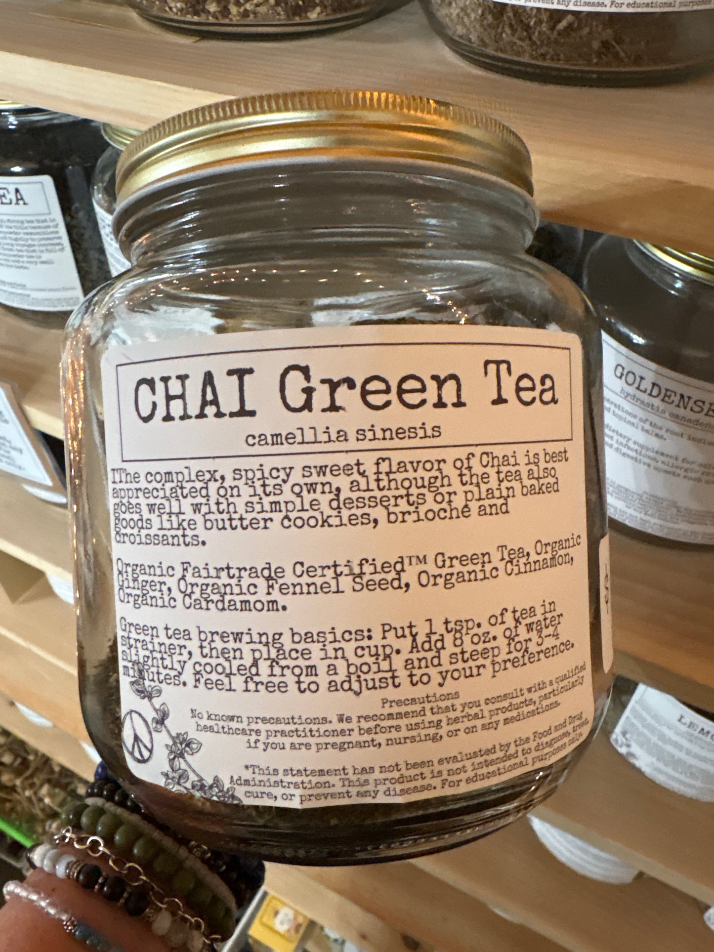 Loose Leaf Herbs - per half oz - Organic