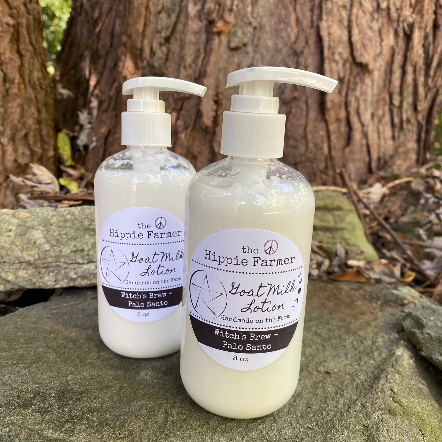 Goat Milk Lotion - Witch’s Brew (Palo Santo) - The Hippie Farmer