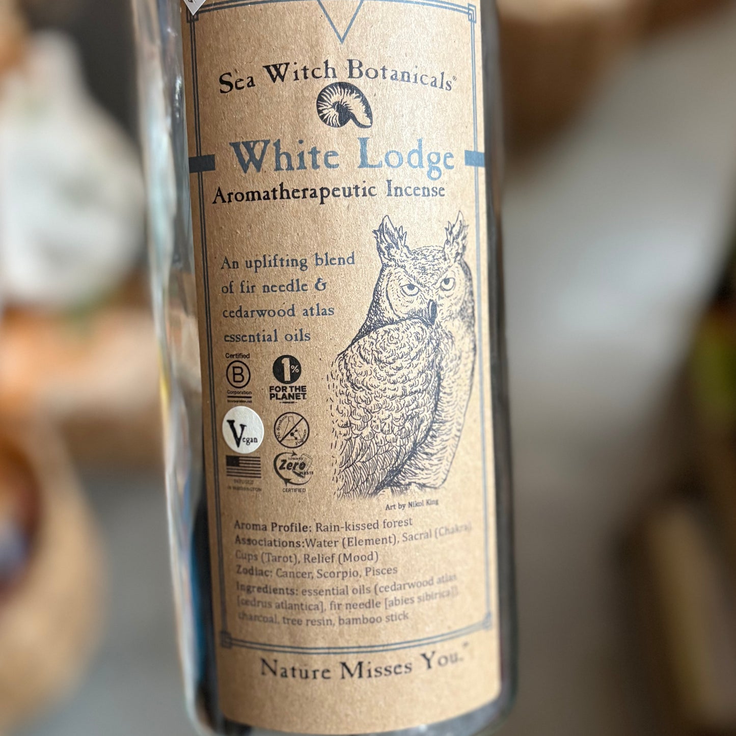 Aromatherapeutic Incense - by Sea Witch Botanicals