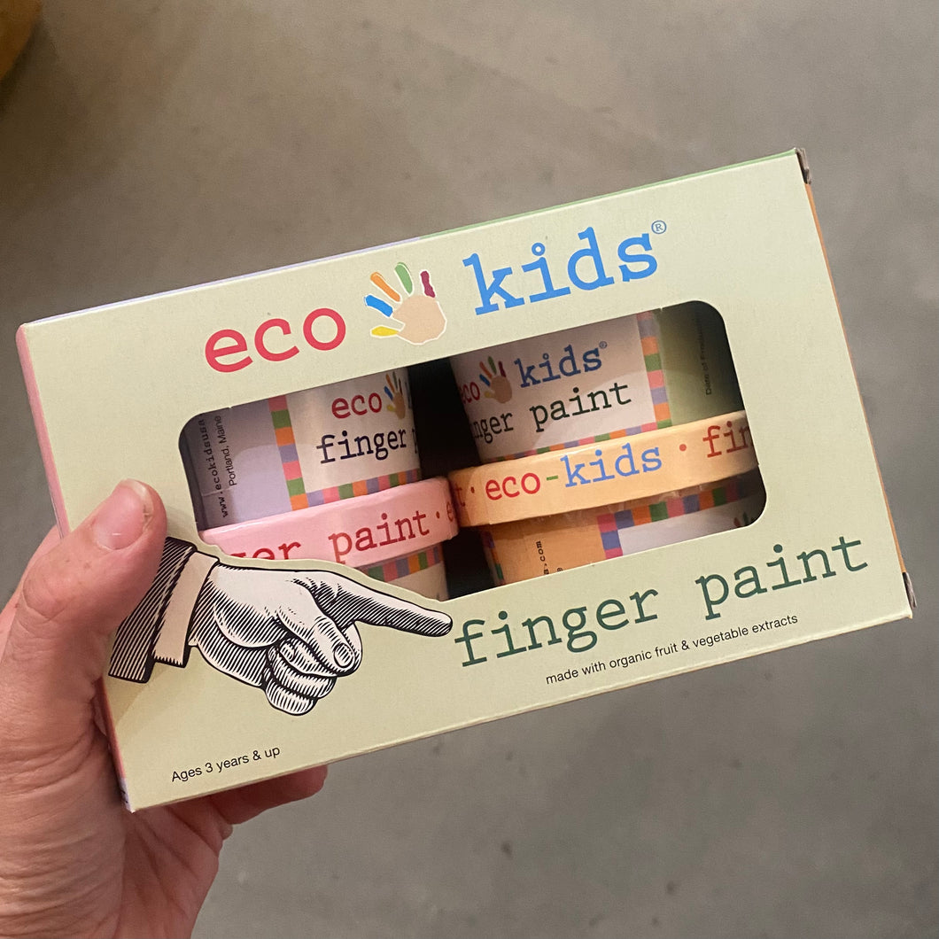 Finger Paint - made with organic fruit & vegetable extracts - by eco KIDS