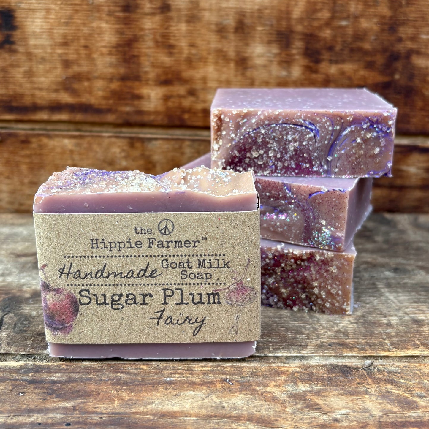 Seasonal Goat Milk Soap -  Sugar Plum Fairy