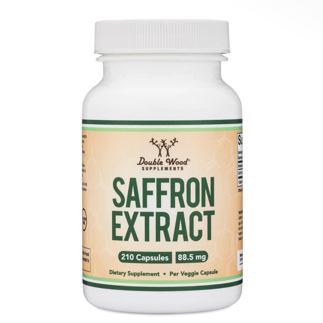 Saffron Extract - 88.5mg 210 capsules by Double Wood