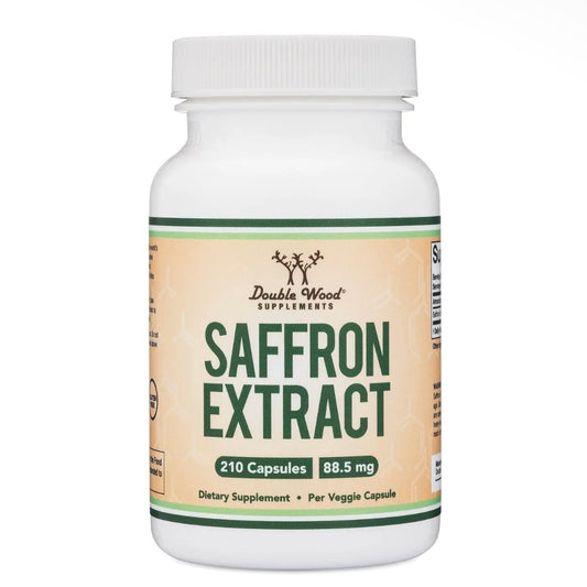 Saffron Extract - 88.5mg 210 capsules by Double Wood