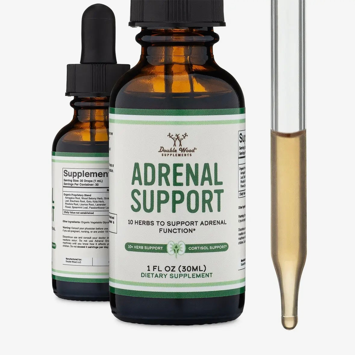 Adrenal Support - 1 FL OZ by Double Wood