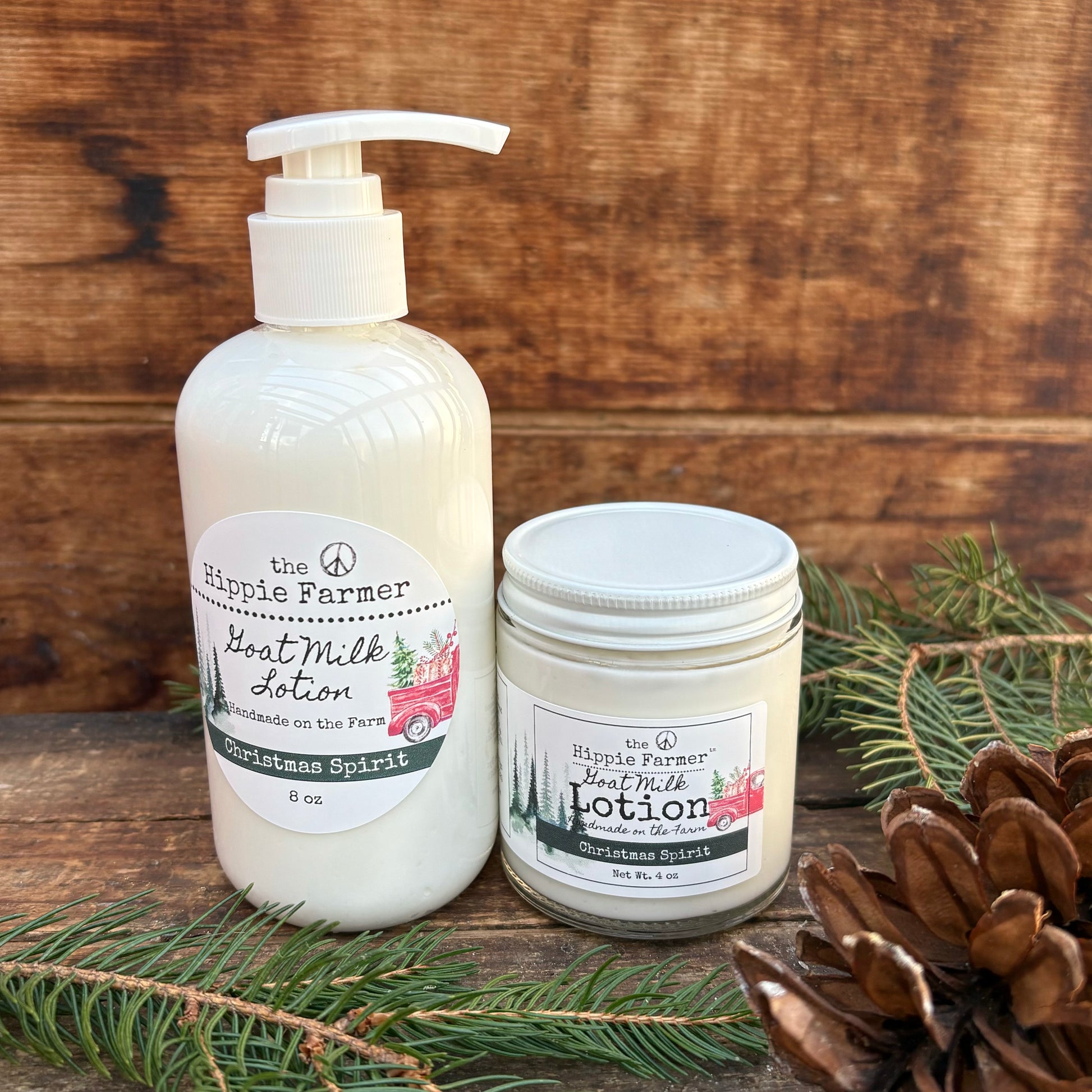 Goat Milk Lotion - Christmas Spirit - The Hippie Farmer