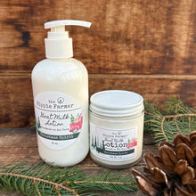 Load image into Gallery viewer, Christmas Spirit 2024 Winter - Goat Milk Lotion - 8oz Pump Bottle or 4oz Jara