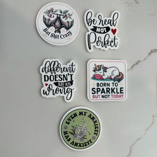 Sparkle Sticker Collection - Sold individually - The Hippie Farmer