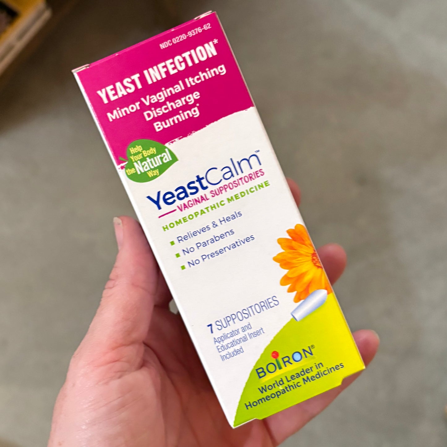 Yeast Calm - Vaginal Suppositories by Boiron