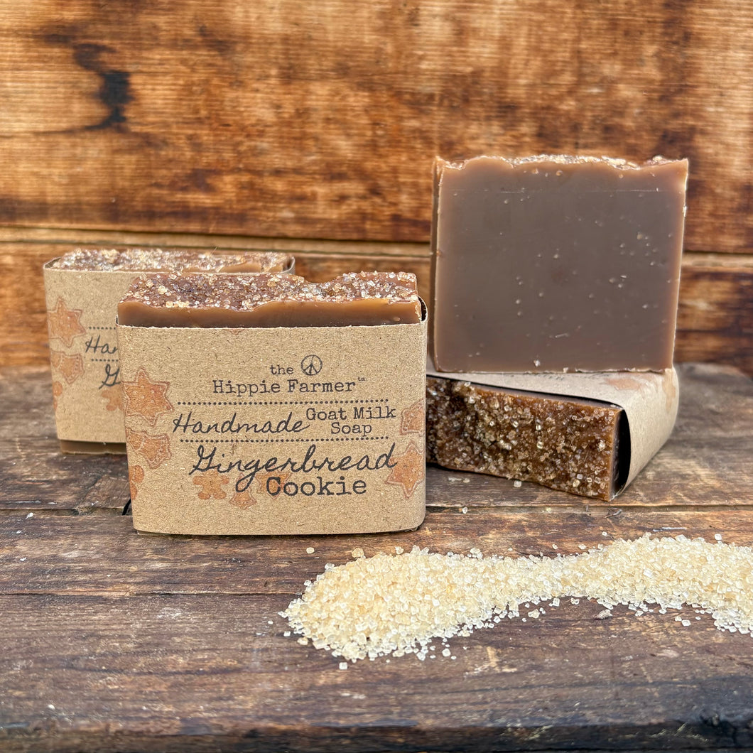 Gingerbread - Winter 2024 Goat Milk Soap - 4.5oz