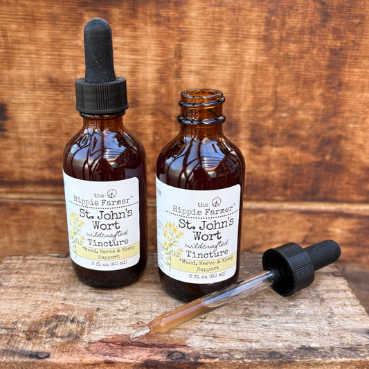 St. John’s Wort Wildcrafted Tincture - Alcohol - 2oz