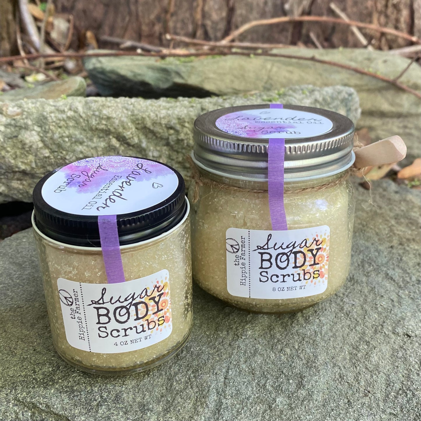 Sugar Body Scrub - Lavender Essential Oil