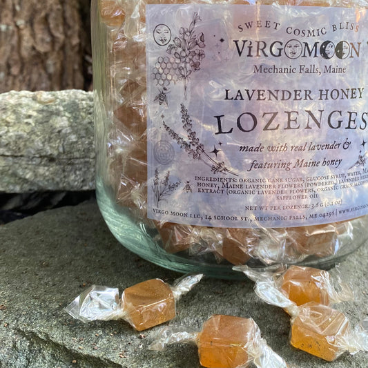 Lavender Honey Lozenges - SINGLE - by VirgoMoon - The Hippie Farmer