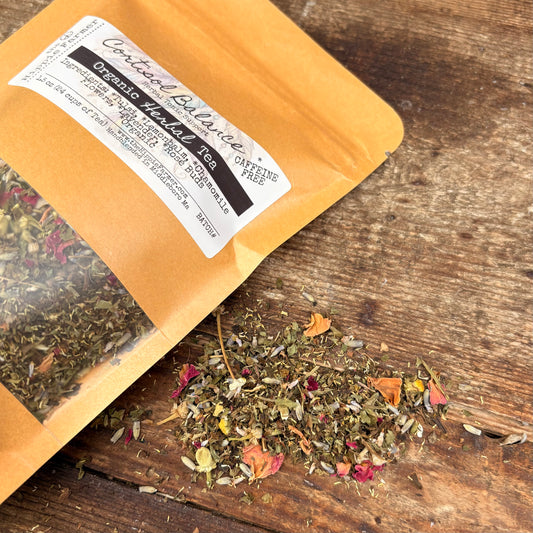 Cortisol Balance - Herbal Support Tea Blend - 1.5 oz