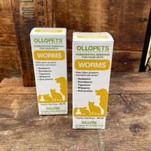 Load image into Gallery viewer, WORMS - Homeopathic Remedies for your Pets - by Ollopets