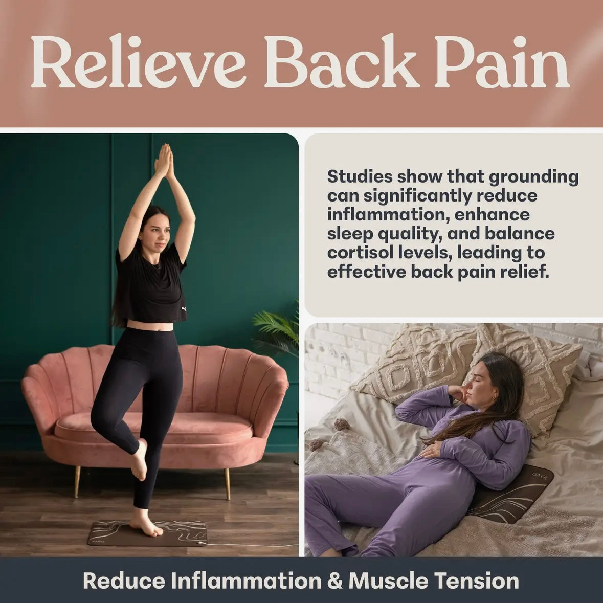 Grounding Mat - 24” by 16” by Gaya