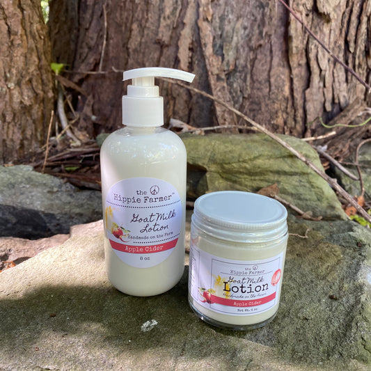 Goat Milk Lotion - Apple Cider - The Hippie Farmer
