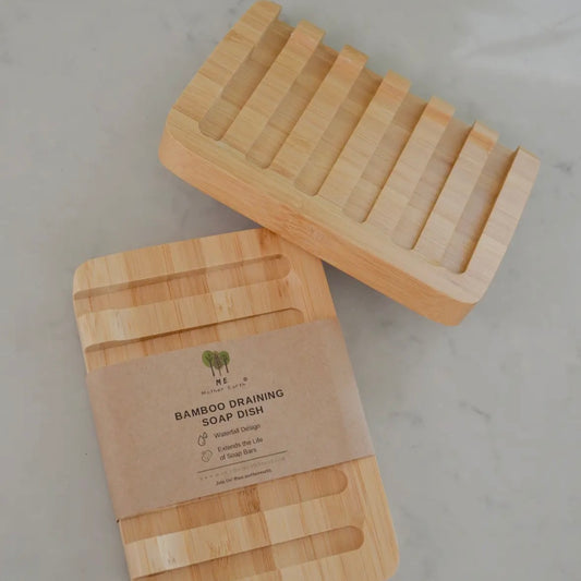 Bamboo Draining Soap Dish by ME Mother Earth
