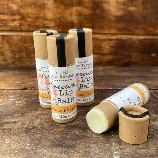 Bohemian Peach Lip Balm - Tube - 0.35oz