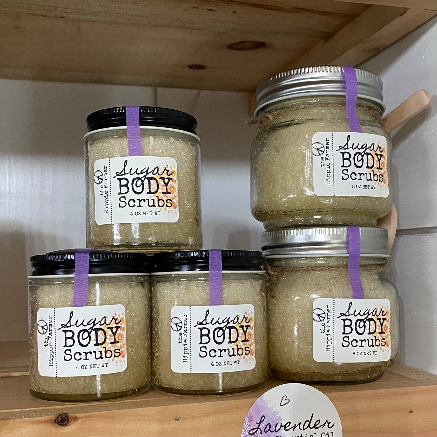 Sugar Body Scrub - Lavender Essential Oil