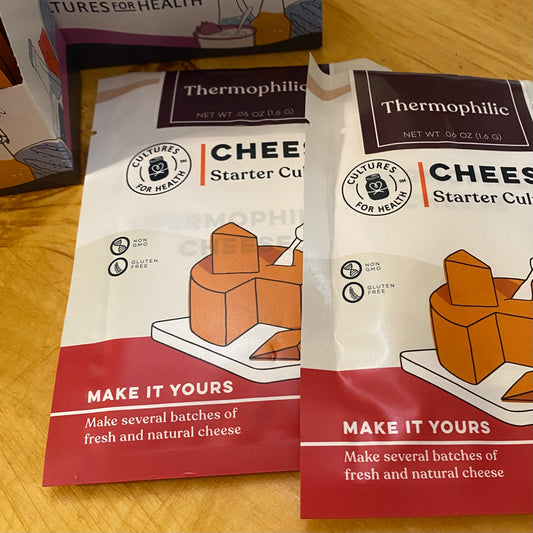 Thermophilic - Cheese Starter Culture - by Cultures for Health - The Hippie Farmer
