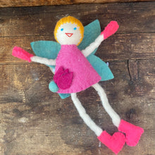 Load image into Gallery viewer, Wool Felted Fairies - Tooth Fairy Pillows - by Global Groove Life