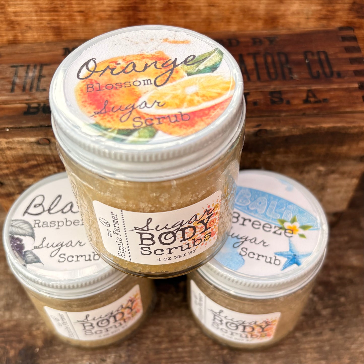 Sugar Body Scrubs - Various Scents 4oz