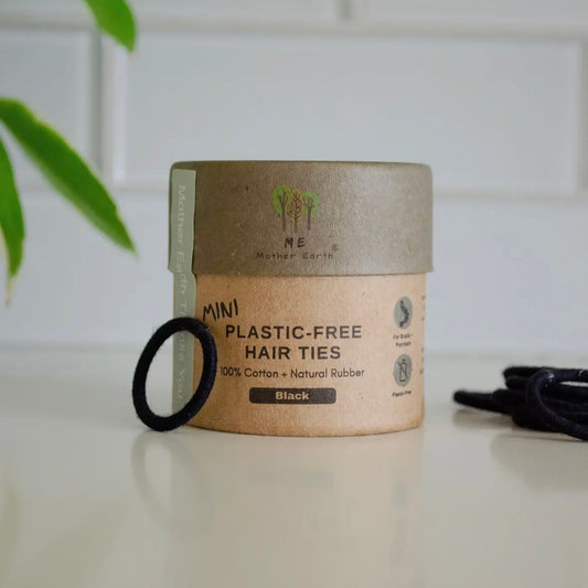 Plastic Free Hair Ties - Small 40 pack by Mother Earth