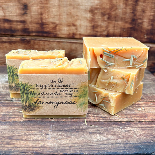 Goat Milk Soap - Lemongrass Essential Oil