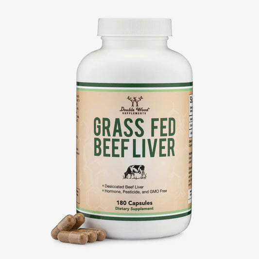 Grass Fed Liver - 180 capsules by Double Wood