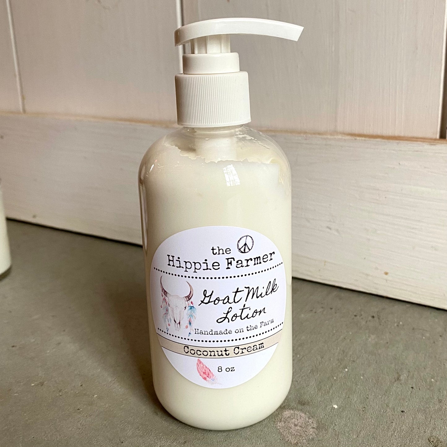 Coconut Cream - Goat Milk Lotion - 8oz Pump Bottle or 4oz Jar