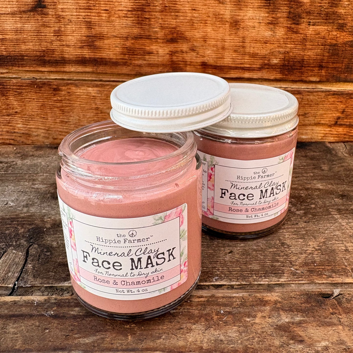 Mineral Clay Face Mask - Rose & Chamomile